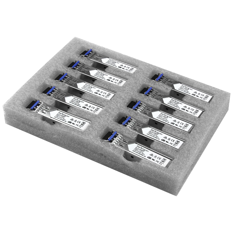 You Recently Viewed StarTech GLCLHSM10PST 1GbE Single Mode Fiber SMF Optic Transceiver 10 Pack Image
